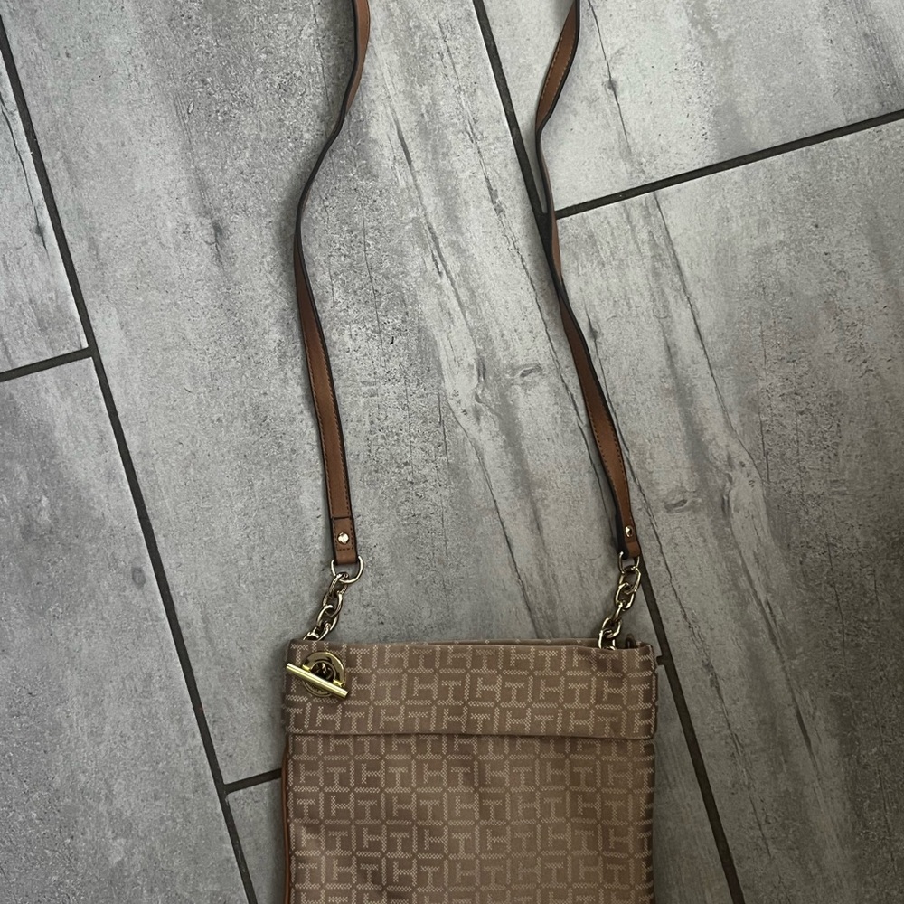 Tommy Hilfiger Brown Crossbody Bag